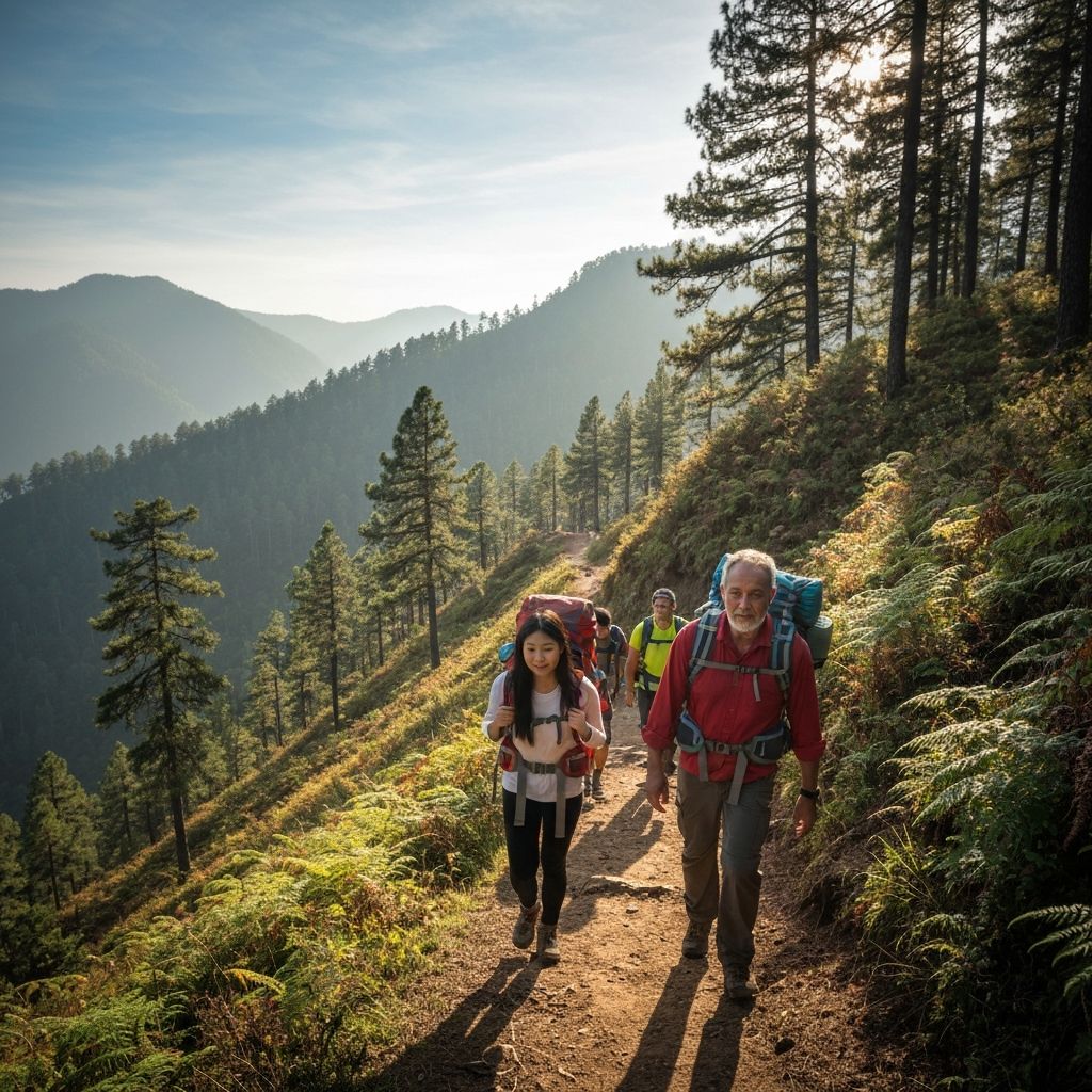 산악 모험 여행